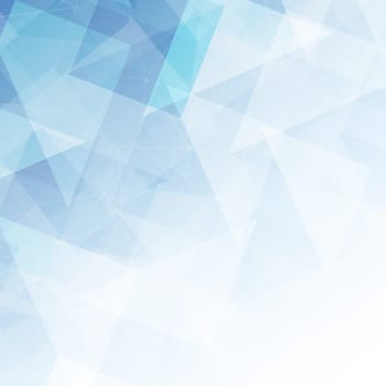 Abstract background with a low poly design