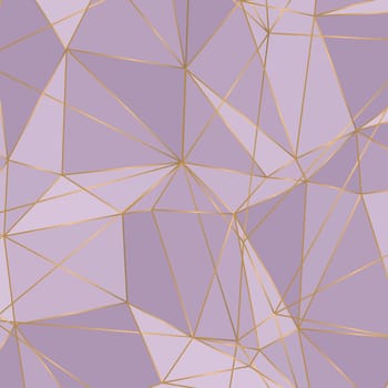 Abstract background with a low poly design