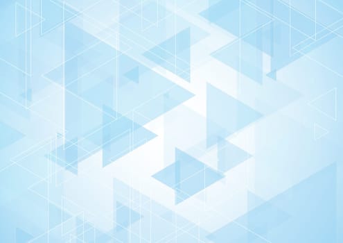 Abstract background with a low poly design