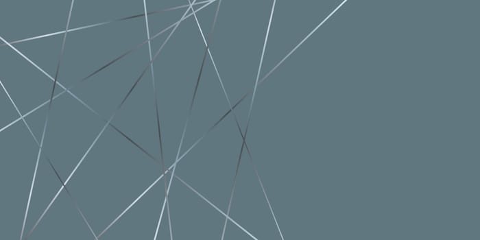 Abstract low poly elegant banner design