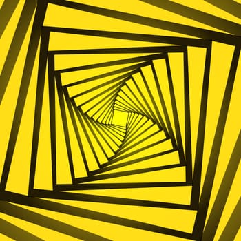Abstract background with an optical illusion design