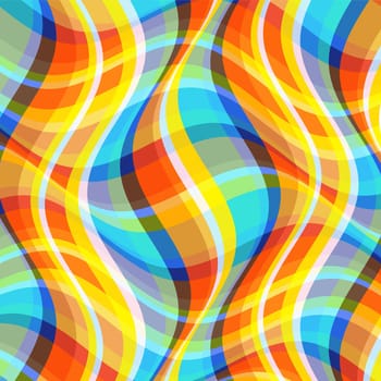 Abstract background with a psychedelic pattern design