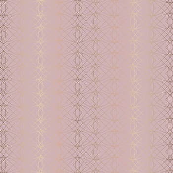 Abstract background with rose gold pattern design