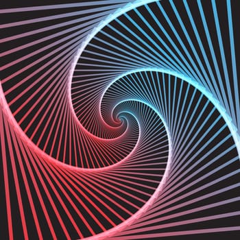 Abstract background with an optical illusion design