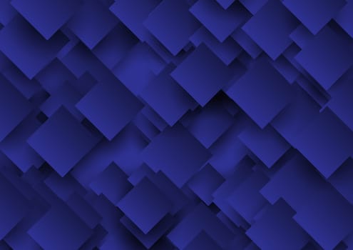Abstract background with a 3D squares design