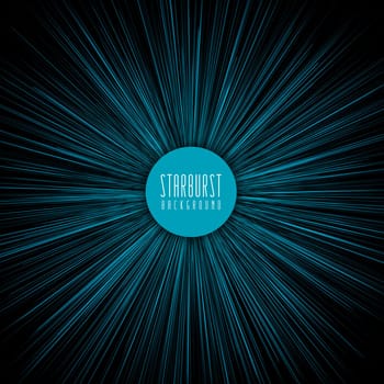 Abstract background with a starburst design