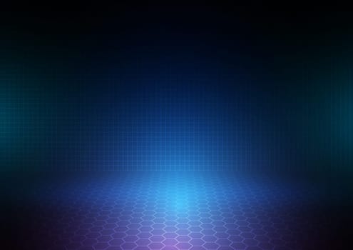 Modern background with an abstract techno design