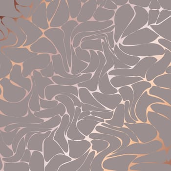 Abstract texture background with metallic rose gold colours