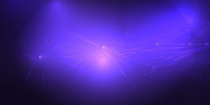 Abstract banner with a techno design
