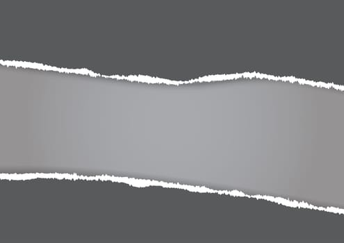 Abstract background with a torn paper design