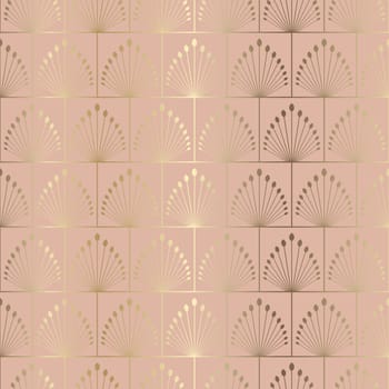 Seamless tiled background with art deco style pattern