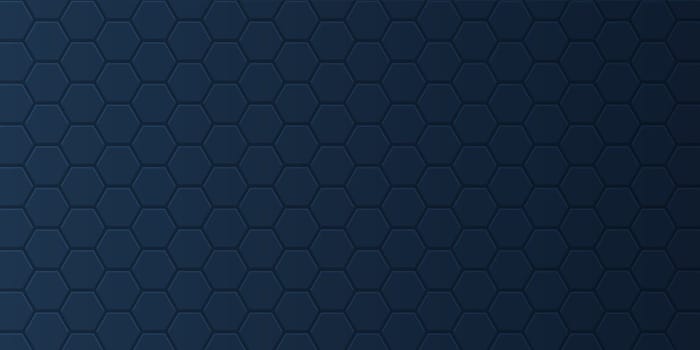 Abstract banner with a subtle hexagonal pattern design