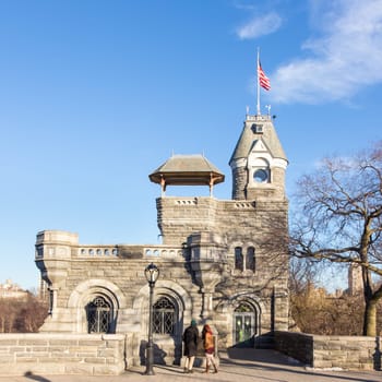 Belvedere Castle in Central Park - New York City, USA