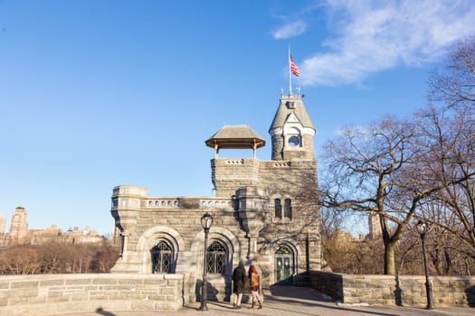 Belvedere Castle in Central Park - New York City, USA