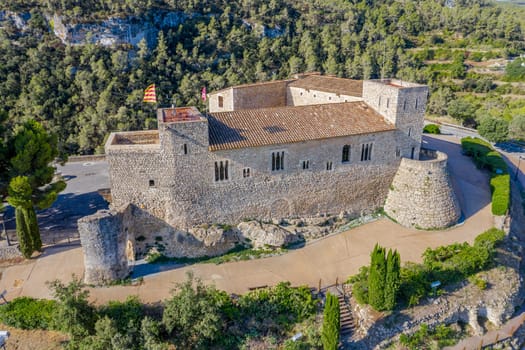 Castle located in Sant Marti Sarroca Catalonia Spain