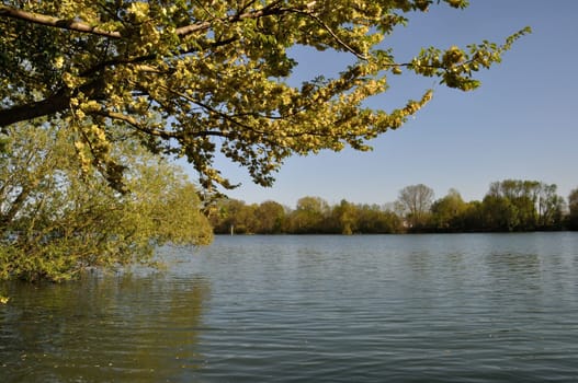Banks of the Seine at Elbeuf in Normandy