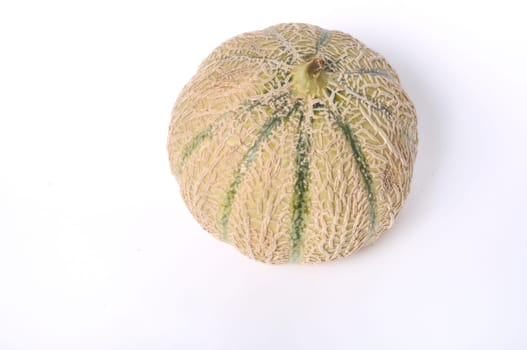 Melon on a white background