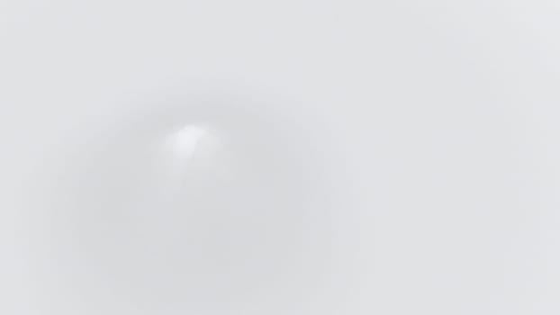 Abstract white shape with impulse circular waves, computer generated. 3d rendering of fractal backdrop