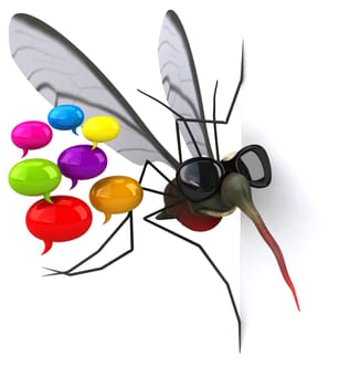 Mosquito - 3D Illustration