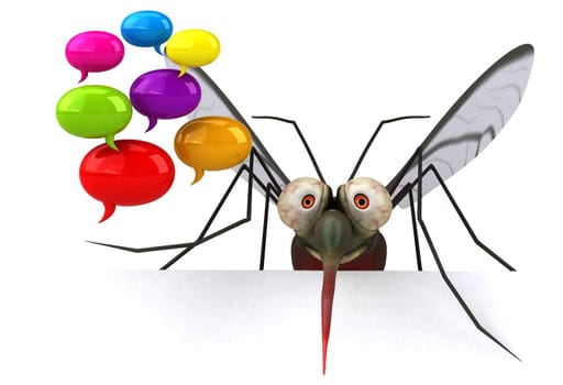 Mosquito - 3D Illustration