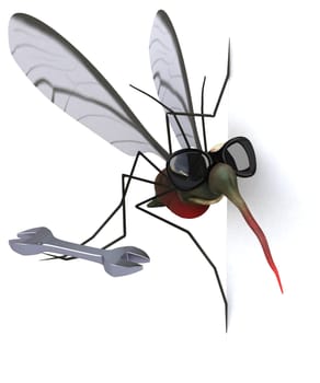Mosquito - 3D Illustration
