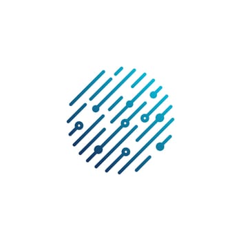 Circuit Logo Template vector illustration icon design