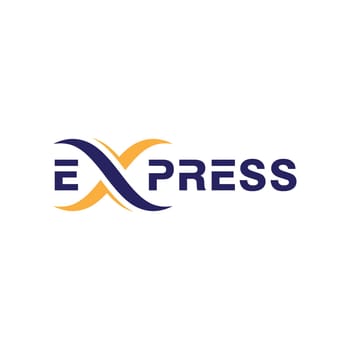 express logo Vector icon design illustration Template