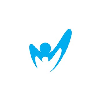 Community, network and social icon design template