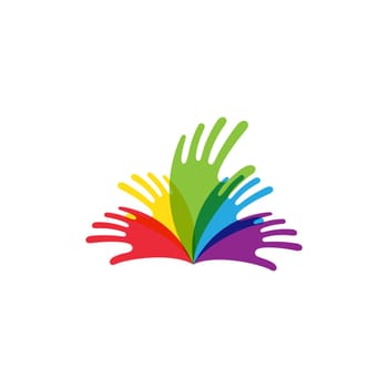 Hand Care icon Template vector illustration design