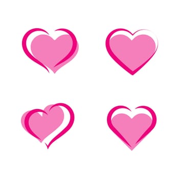 Beauty Love Vector icon illustration design Template