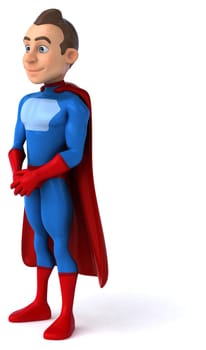 Fun 3D illustration of a cartoon character sommelier