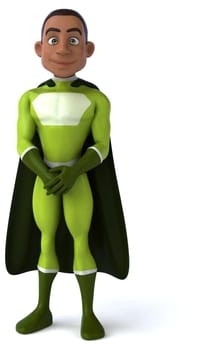 Fun 3D illustration of a cartoon character sommelier
