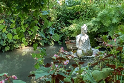 André Heller Botanical Garden. Gardone Riviera (BS), ITALY - August 25, 2020