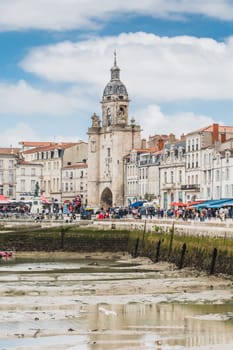Old port of La Rochelle in Charente-Maritime in France