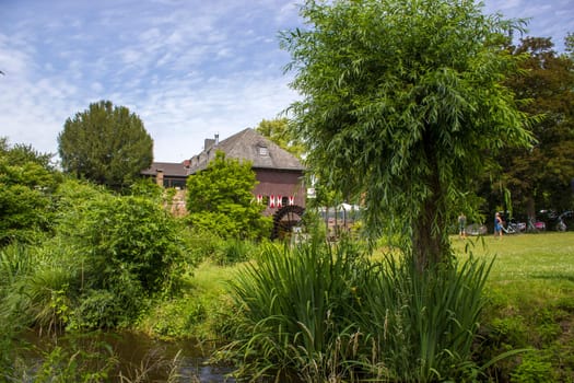 Viersen-Brueggen - View to water mill, North Rnine Westphalia, Germany