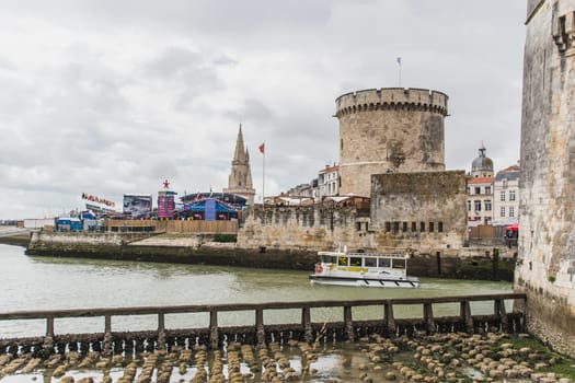 The Chain Tower at La Rochelle in Charente-Maritime in France