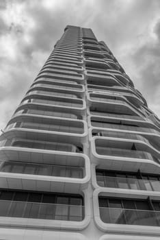 Grand Tower residential skyscraper, Frankfurt am Main, Germany
