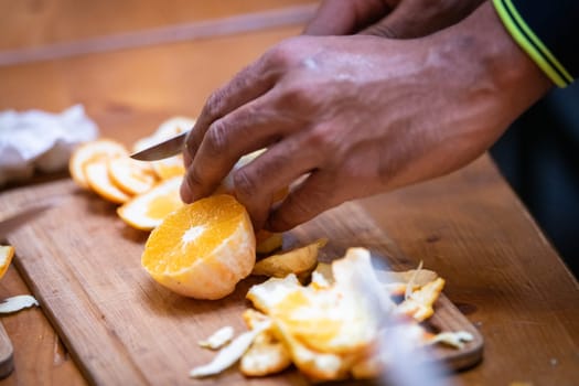 cooking fruits at home in my kitchen