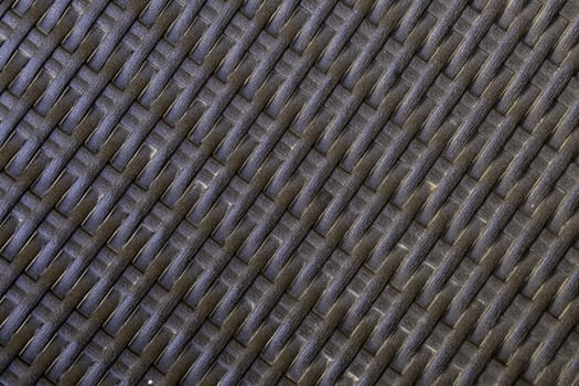 Interlocking synthetic wicker background detail, seating for people