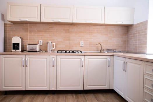 Rustic kitchen interior - close-up photo.