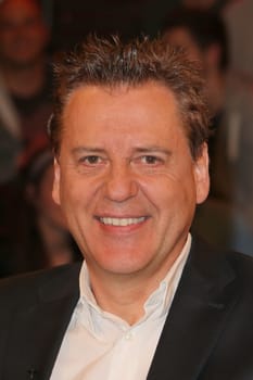 Joerg Dahlmann (Reporter),broadcast 2 by Markus Lanz at Studio Stahltwiete,Hamburg,15.04.2015