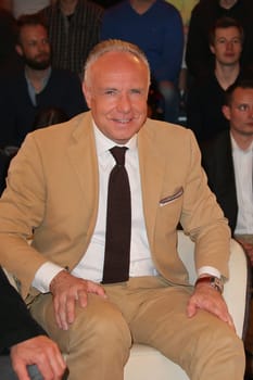 Michael Rummenigge (ex-football pro),broadcast 2 by Markus Lanz at Studio Stahltwiete,Hamburg,15.04.2015