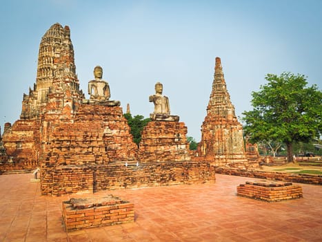 Wat Chaiwatthanaram. Ayutthaya historical park.
