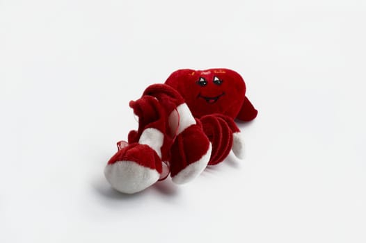 nice toy little man, image of love and romanticism