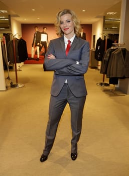Eva Habermann,  Anson's late-night shopping event invited to the first Maenner evening on the Moenckebergstraße in Hamburg ,16.04.2015