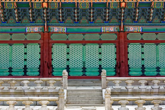 Korean old buildings in Gyeongju, South Korea