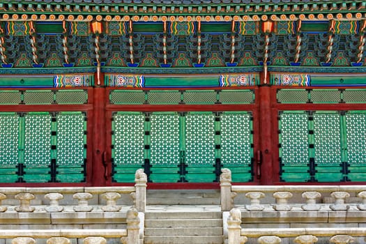 Korean old buildings in Gyeongju, South Korea