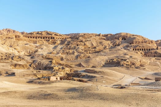 Valley of Nobles, ancient tombs of Luxor, Egypt.