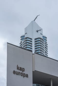 Kap Europa Congress Center and Grand Tower skyscraper, Frankfurt am Main, Germany