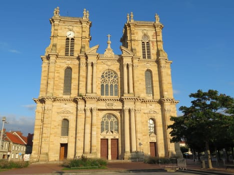 beautiful old cathedral France religion ornaments monument